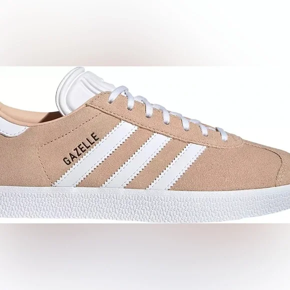 adidas Originals Women's Gazelle Shoes tan Size 9.5 - Picture 1 of 7